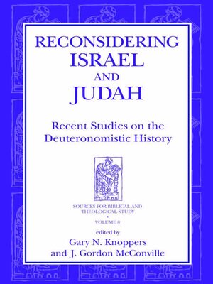 cover image of Reconsidering Israel and Judah